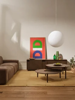 Layer sideboard, Dark oak, 180x51 cm