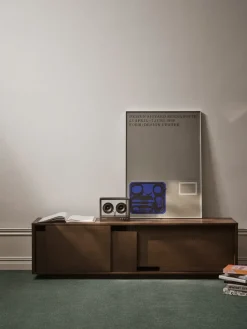 Layer sideboard, Dark oak, 180x51 cm