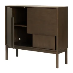 Layer sideboard, Dark oak, 120x110, with legs