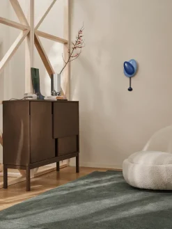 Layer sideboard, Dark oak, 120x110, with legs