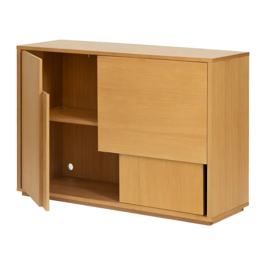 Layer sideboard, Oak, 120x82 cm