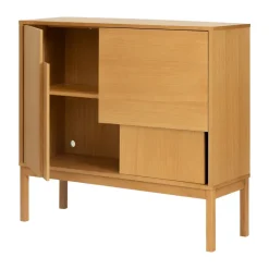 Layer sideboard, Oak, 120x110, with legs