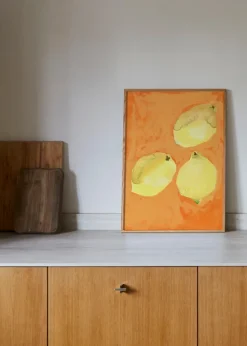 Lemons poster, 30x40 cm