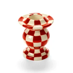 Les Objets Mouleversants N°2 candlestick, Red-white