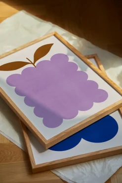 Lilac Berry poster, 30x40 cm