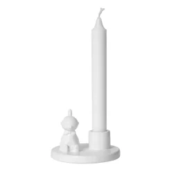 Lilla My candle holder ceramic, White