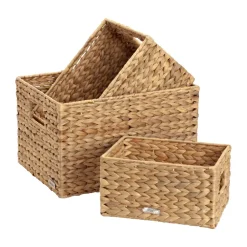 Lily storage basket small 3-piece set, Natural