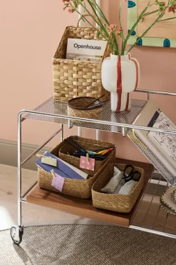 Lily wall basket 2 pieces, Natural