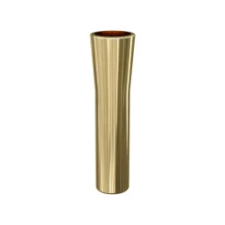 Lind Curve combinable candle sticks 24K gold plated, Single