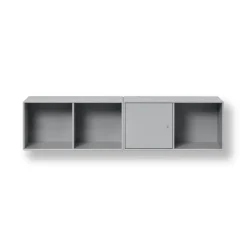 Line shelf module wall hung 1 door, Nordic 09
