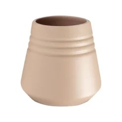 Lines vase 8 cm, Beige
