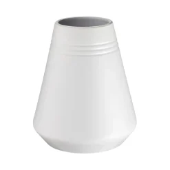 Lines vase 18 cm, White