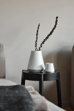 Lines vase 18 cm, White