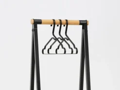 Linn clothes rack compact, Black