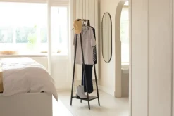 Linn clothes rack compact, Black