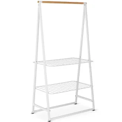 Linn clothes stand large, White