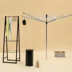 Linn clothes stand small, Black