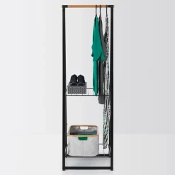 Linn clothes stand small, Black