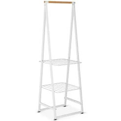 Linn clothes stand small, White