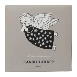 Lisa Larson Hanna candlestick, Silver