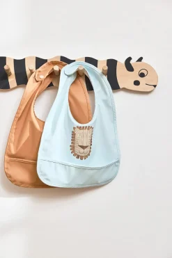 Lobo Lion bib 2 parts, Caramel-ice Blue