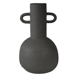 Long vase 30 cm, black