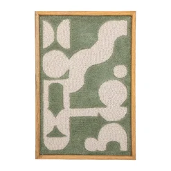 Longton wall decoration 45x65 cm, Green