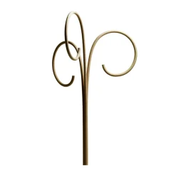 Loop floor clothes hanger, Ash-white