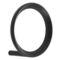 Loop hook large Ø9.4 cm, Black