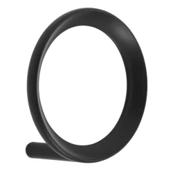Loop hook medium Ø7.8 cm, Black