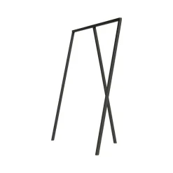 Loop Stand Wardrobe clothes hanger, Black