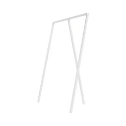 Loop Stand Wardrobe clothes hanger, White