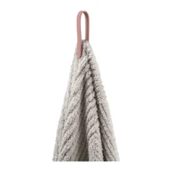 Loop towel hanger magnet 2-pack, Peach red