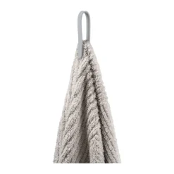 Loop towel hanger magnet 2-pack, Gull grey