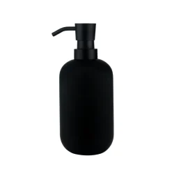 Lotus soap dispenser high, Black