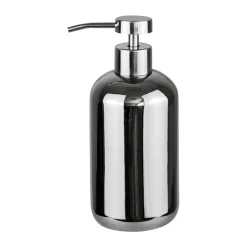 Lotus soap dispenser high, Chrome