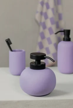Lotus soap dispenser, Light lilac