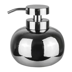 Lotus soap dispenser low, Chrome