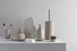 Lotus soap dispenser, Sand (off-white)