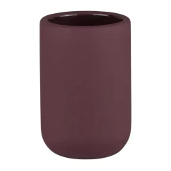 Lotus tooth brush holder, Wine