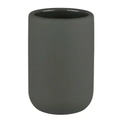 Lotus tooth brush holder, Dark olive
