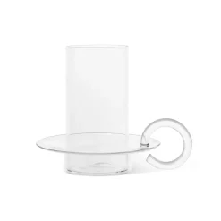Luce tea light holder, Clear