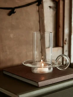 Luce tea light holder, Clear