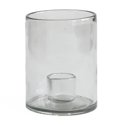 Luna candle sticks Ø12 cm, Clear