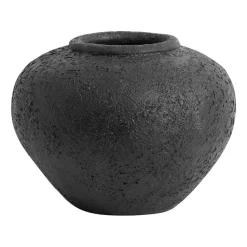 Luna flower pot Ø25 cm, Black