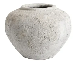 Luna pot 26 cm, Gray-terracotta