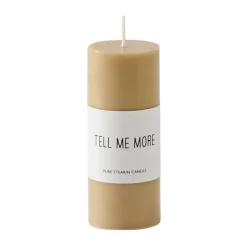 Luna scented candle, Honey, Ø4x10 cm