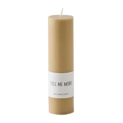 Luna scented candle, Honey, M Ø4x15 cm