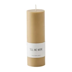 Luna scented candle, Honey, Ø5x15 cm