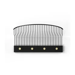 Lunett hat rack, Black